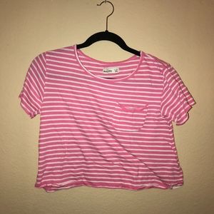 Abercrombie Kids Pink Crop Top